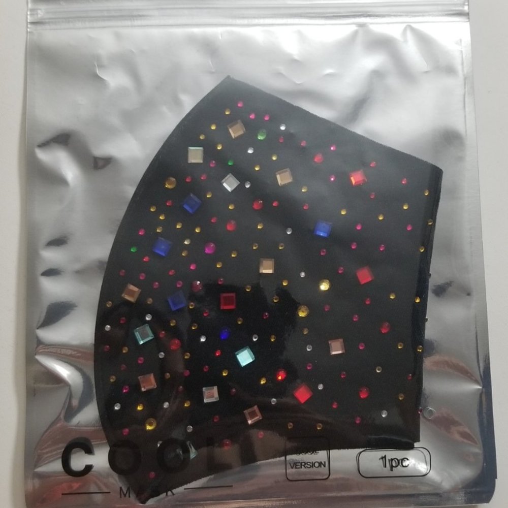 Fashion Mask w multi#2 studs